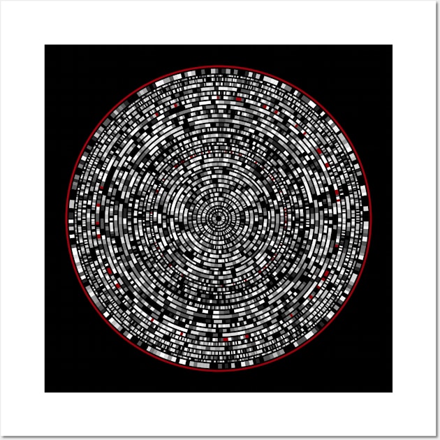 genome circles 6-1 Wall Art by craftdesktop